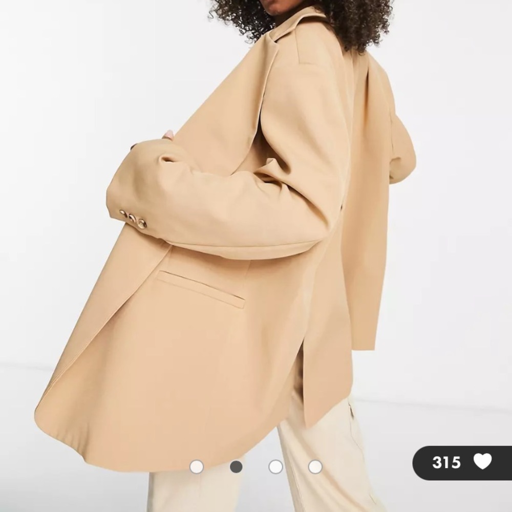 Tall oversized blazer